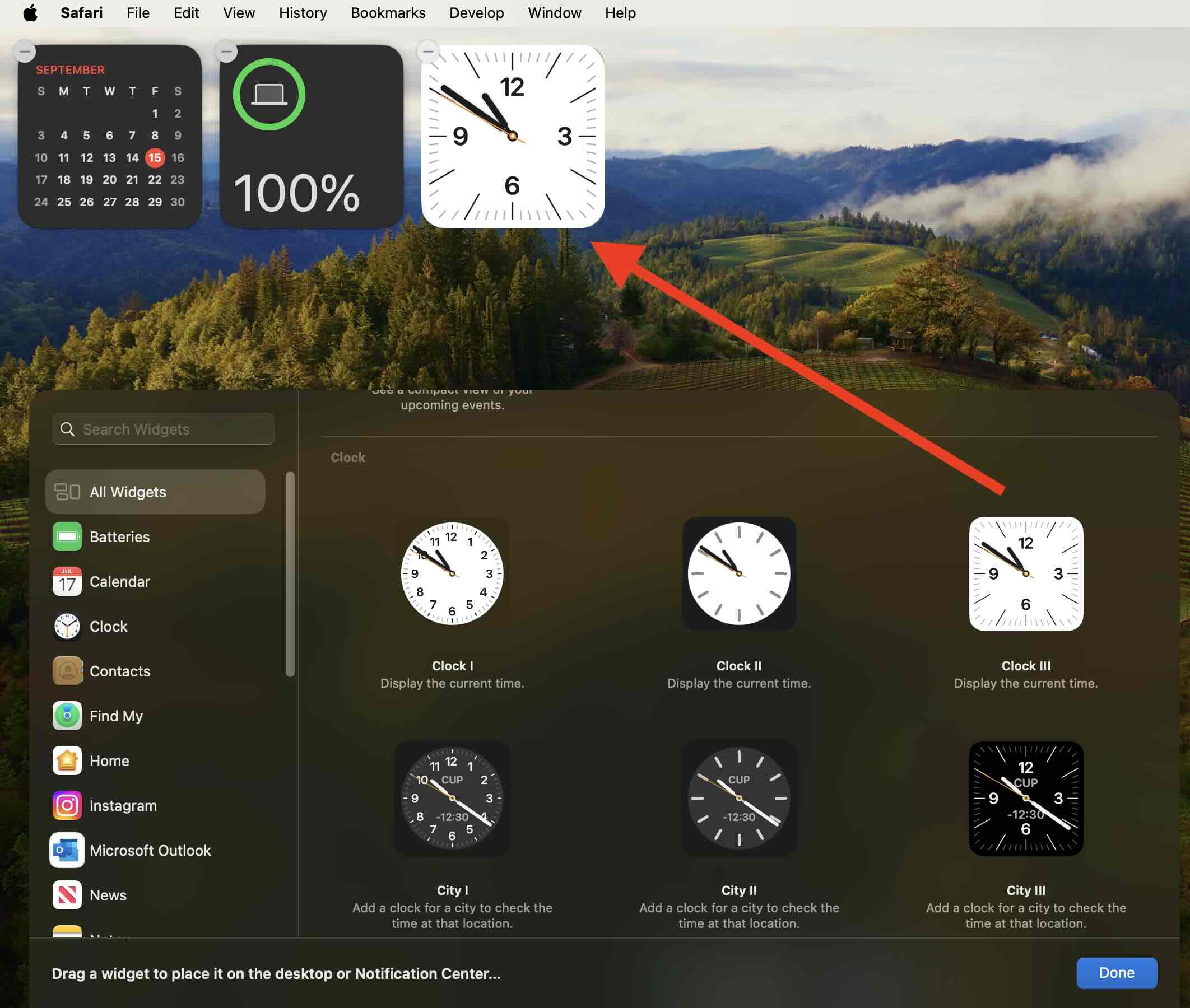 Adding Widgets to Mac Desktop Screen on macOS Sonoma 14 Code2care